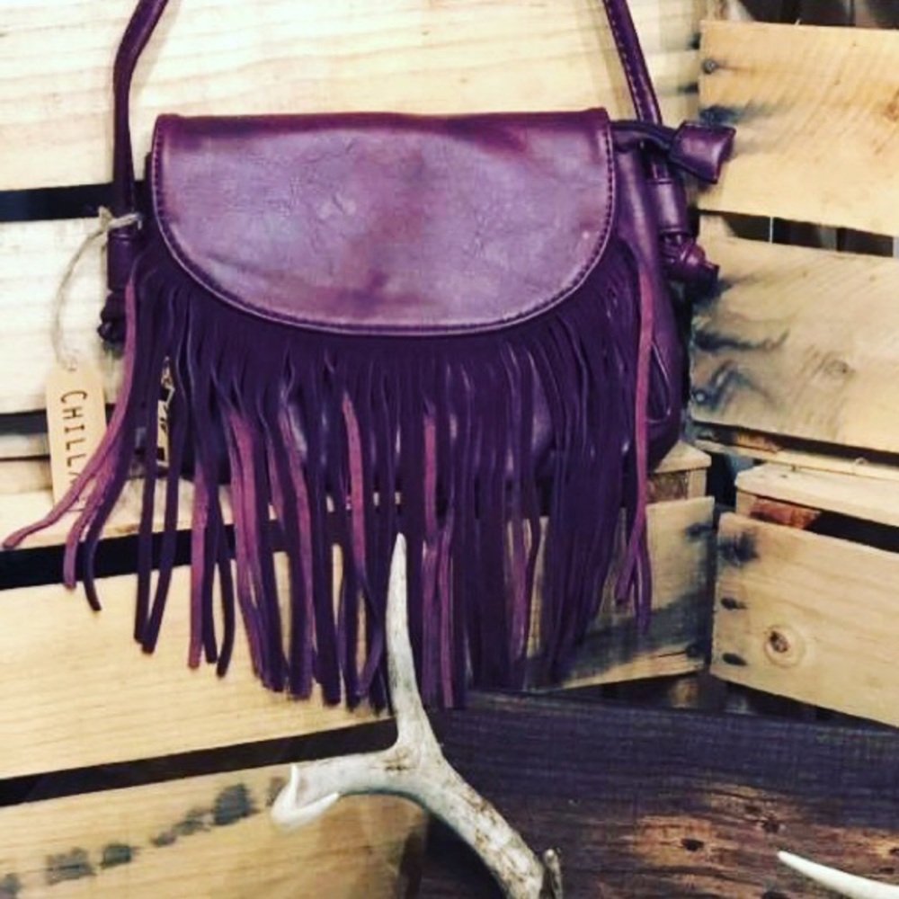 Fringe crossbody